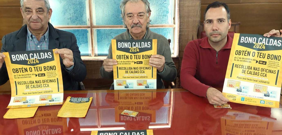 Caldas lanza medio millar de bonos descuento para incentivar el comercio local en diciembre