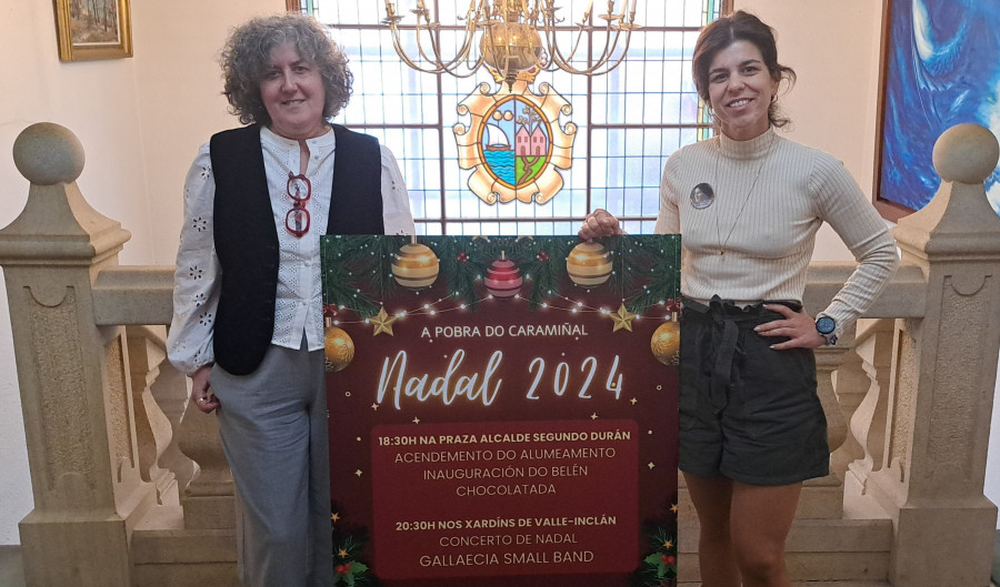 A Pobra estrenará este sábado su Navidad con el encendido del alumbrado y el descubrimiento del belén