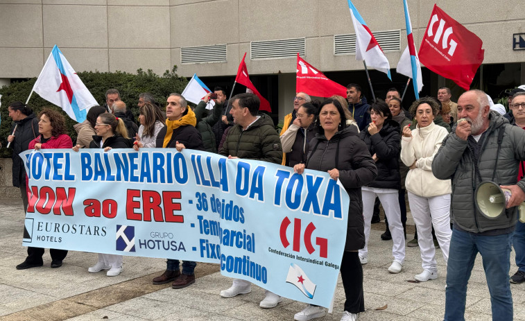 Convocan manifestaciones en contra del ERE que se mantiene en el Balneario Isla de La Toja