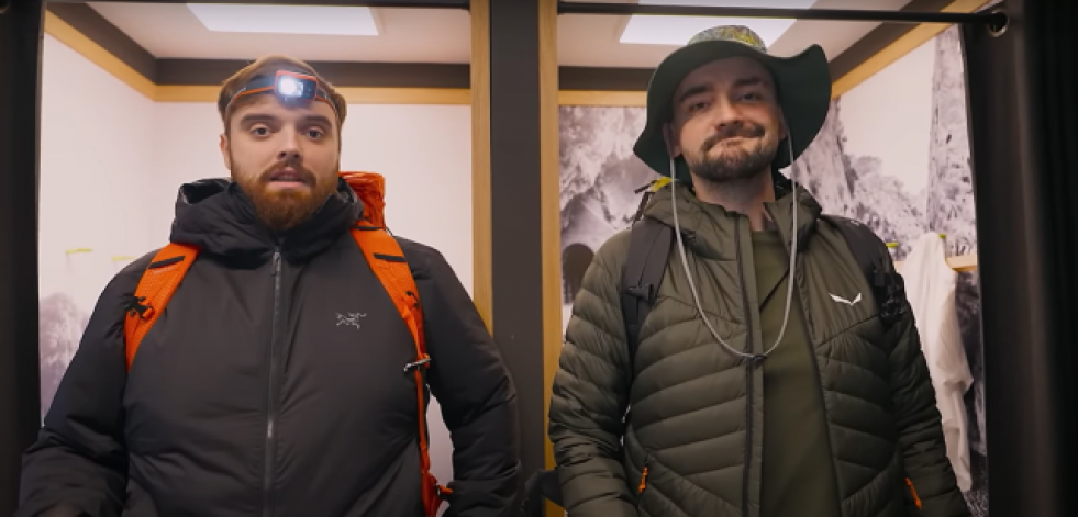 Así fue el divertido y emocionante inicio del Camino de Santiago para Ibai Llanos y El Xokas