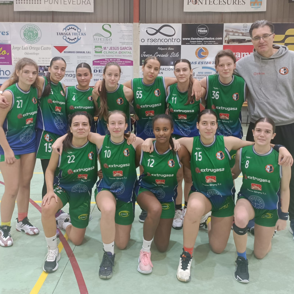 El CB Río Ulla Femenino jugará la fase de ascenso de invierno a Liga Gallega