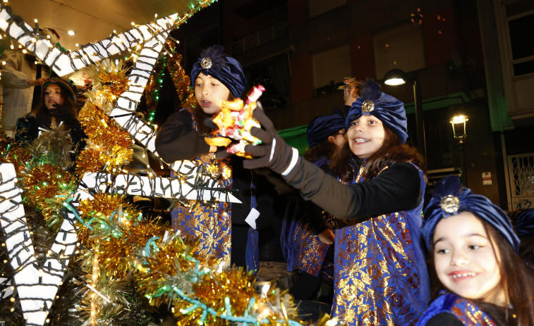 Vilagarcía oferta 60 plazas para los niños que quieran participar en las carrozas de los Reyes Magos