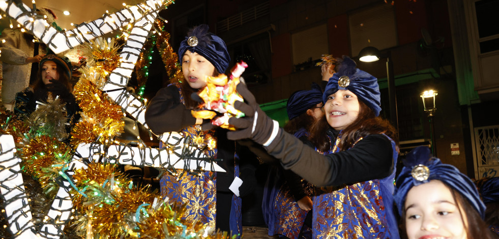 Vilagarcía oferta 60 plazas para los niños que quieran participar en las carrozas de los Reyes Magos