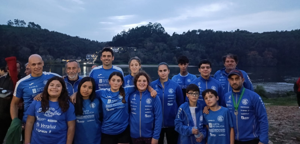 El CMDC Breogán consigue cinco medallas en la Regata Internacional de Gondomar