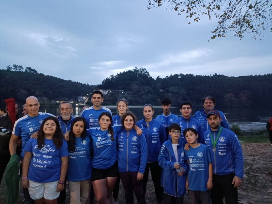 El CMDC Breogán consigue cinco medallas en la Regata Internacional de Gondomar