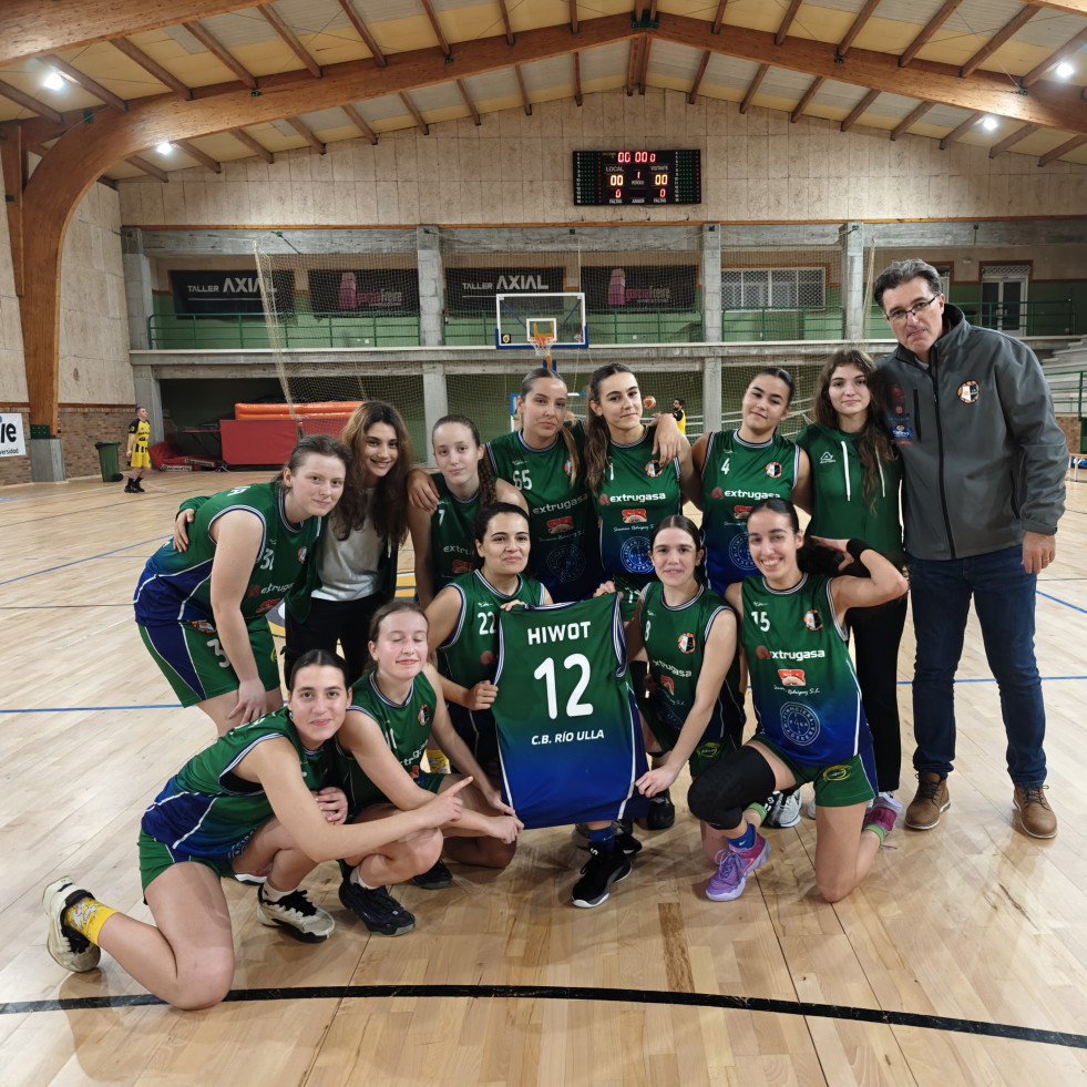 El CB Río Ulla jugará en la élite autonómica del baloncesto júnior femenino