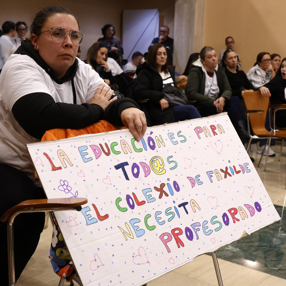 Educación dotará al colegio de Faxilde del docente de Pedagoxía Terapéutica que reclamaban