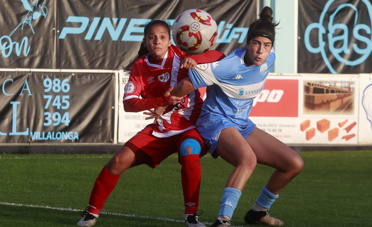 El Atlético Villalonga gana al Rayo Vallecano en un partido trepidante (3-2)