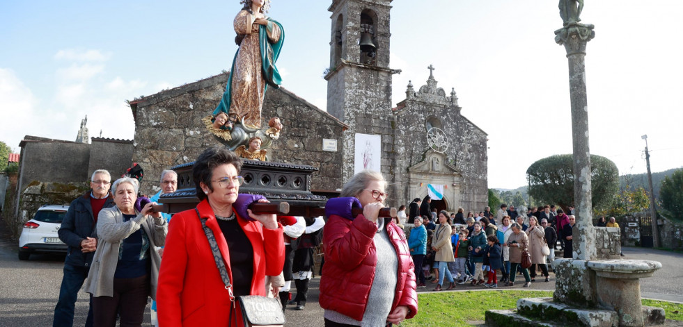 Barrantes pone el broche a sus fiestas patronales con un domingo en honor a la Inmaculada