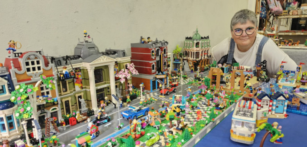 El estudio Garabato acoge una vistosa exposición de figuras de Lego