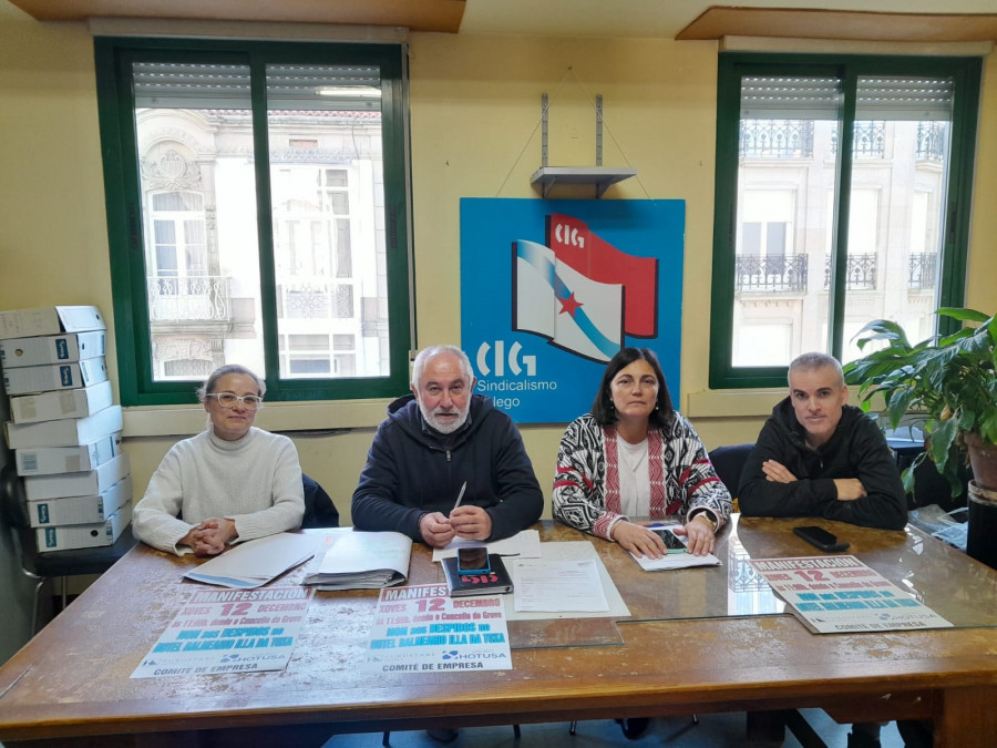 Reducen a 26 los despidos en el Balneario de La Toja y el comité mantiene las protestas