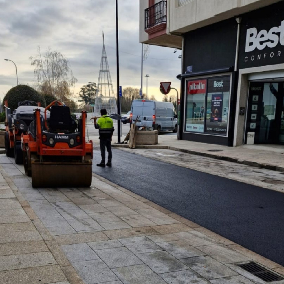 Boiro destina 66.000 euros a renovar pavimentos en el entorno de los campos de Vista Alegre, Currillo, Cubelo y dos calles del núcleo urbano