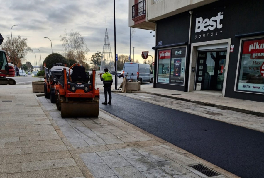 Boiro destina 66.000 euros a renovar pavimentos en el entorno de los campos de Vista Alegre, Currillo, Cubelo y dos calles del núcleo urbano