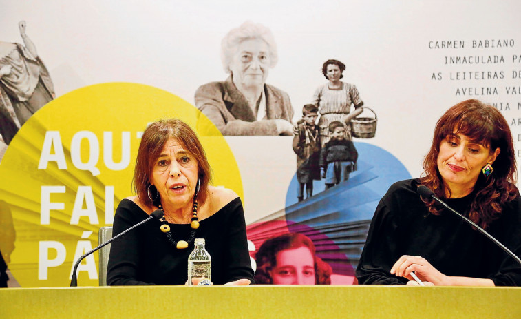 Una charla sobre María Araújo “completa” las páginas de la lucha “contra as inxustizas”