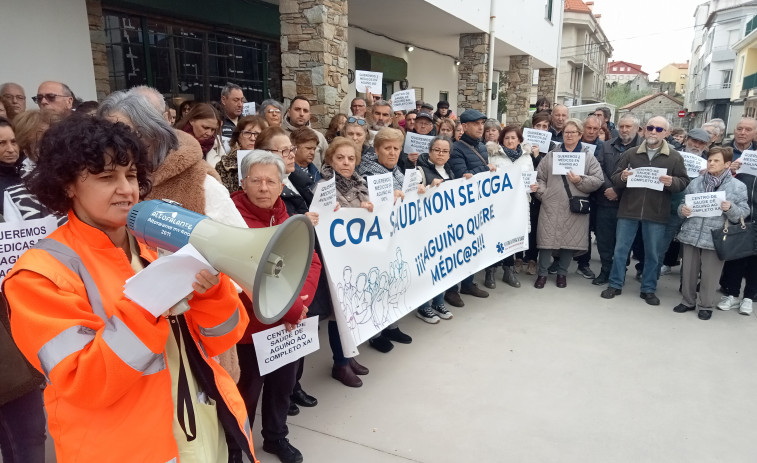 El centro de salud de Aguiño se vuelve a quedar sin médicos para atender a toda su población y de su entorno