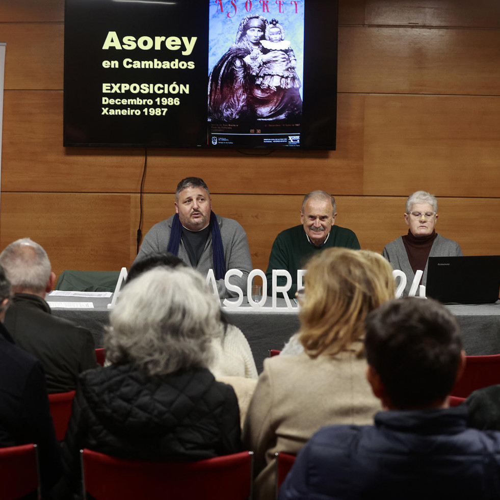 Cuatro millones de pesetas para una exposición de obras de Asorey que no tenía precio