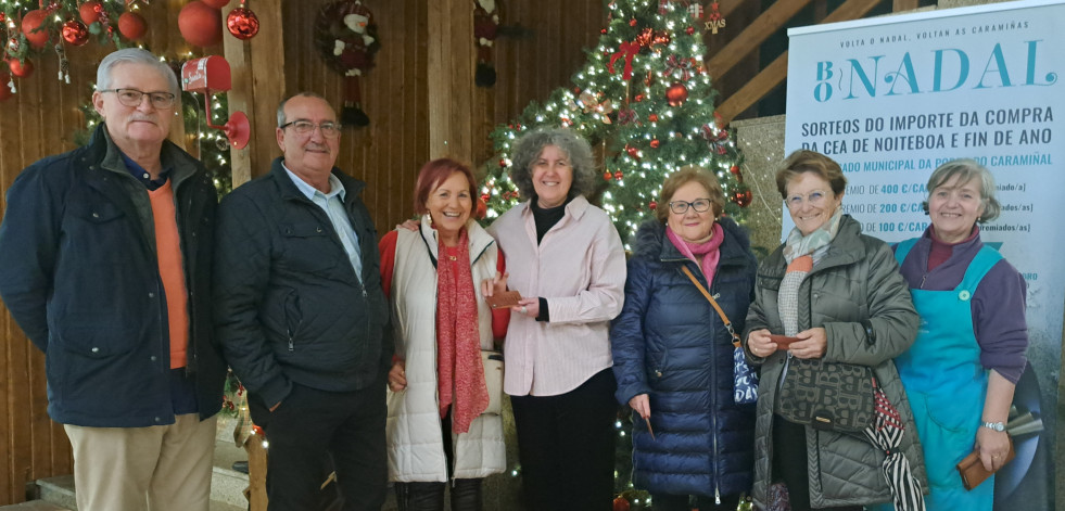 Las compras en la plaza de abastos de A Pobra para siete cenas de Nochebuena ya tienen ganadores