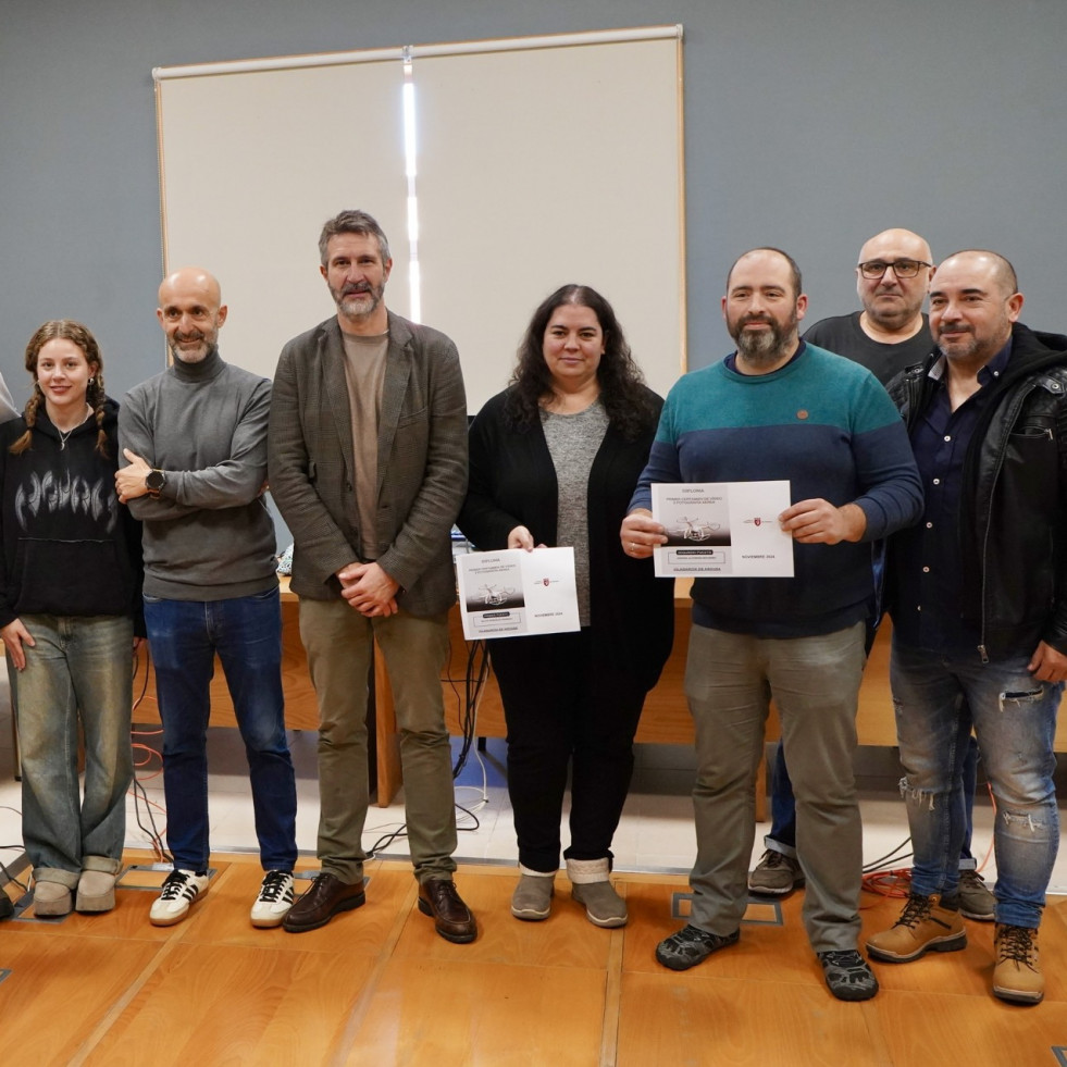 Amplia demanda del curso de drones del Concello de Vilagarcía: Por cada inscripción, tres en espera