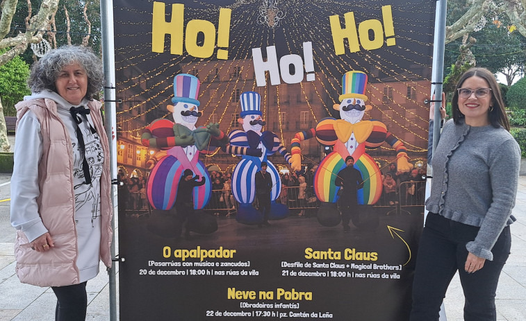 El Apalpador recorrerá esta tarde las calles de A Pobra, mientras que mañana lo hará Papá Noel