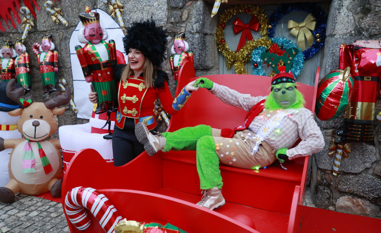 A Illa disfrutó así de su gran desfile de Navidad