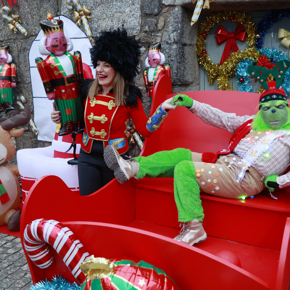 A Illa disfrutó así de su gran desfile de Navidad