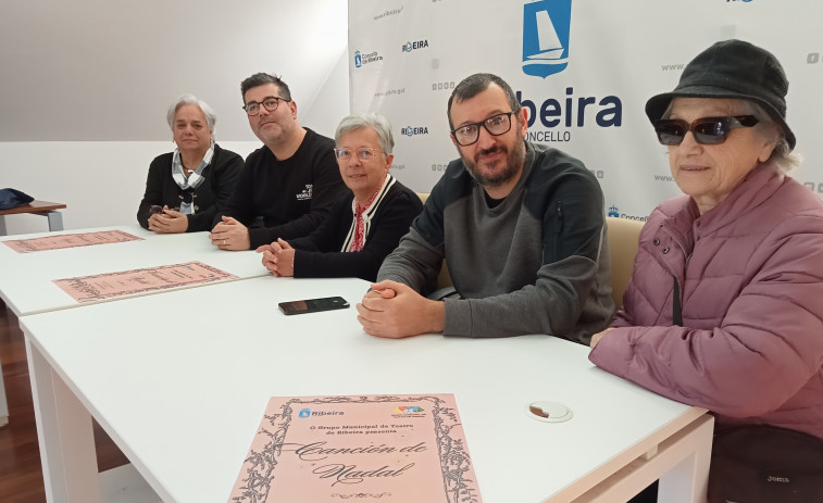 El Grupo Municipal de Teatro de Ribeira ofrecerá el lunes en el auditorio una lectura dramatizada de 