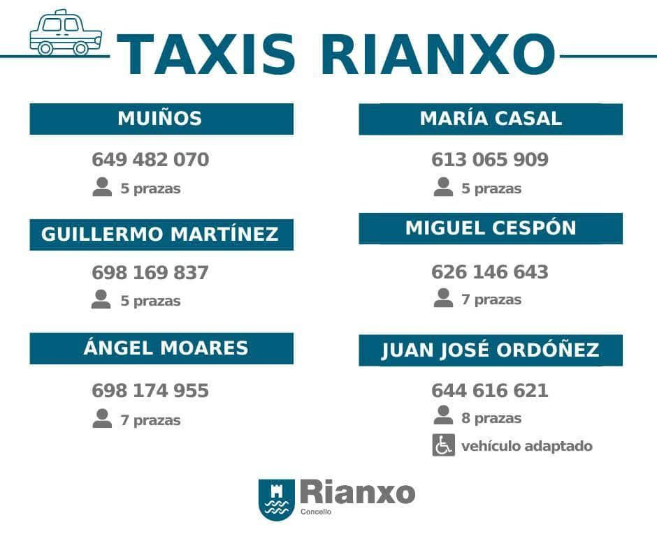 Taxis Rianxo