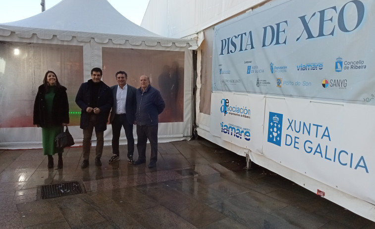 La Xunta pone en valor los productos de la plaza de abastos y del comercio de Ribeira con motivo de la Navidad