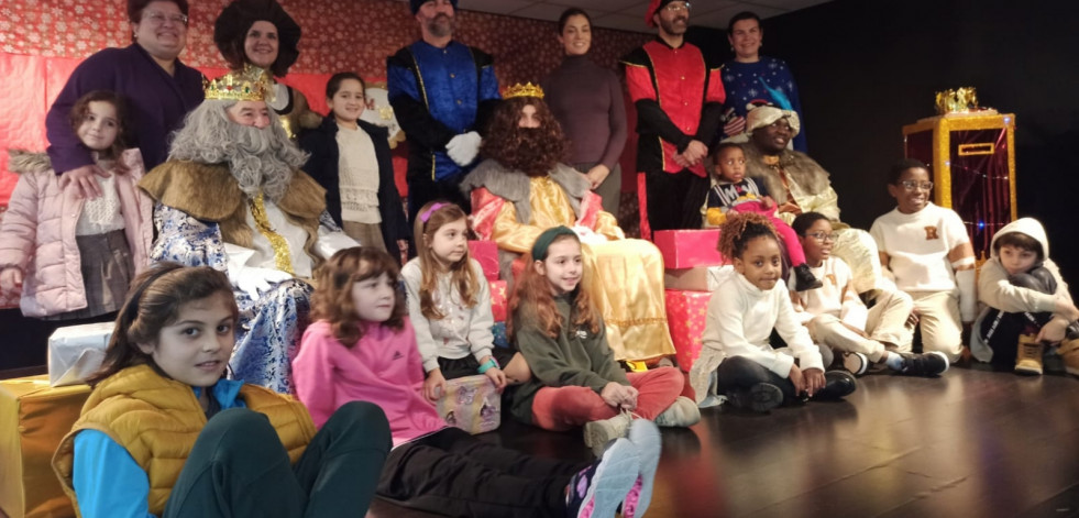 La recepción inclusiva de los Reyes Magos de BarbanTEA resultó ser la más emotiva de todo O Barbanza