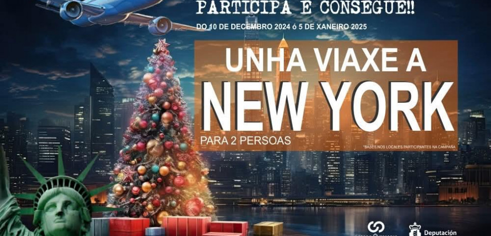 El Viaje a Nueva York que sorteó Somos Rianxo le correspondió al número 78908