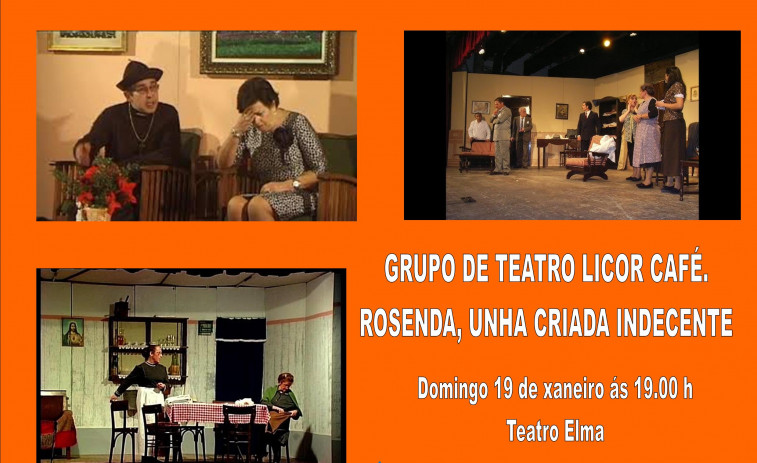 El grupo Licor Café se sube al escenario del Elma dentro del ciclo de teatro aficionado