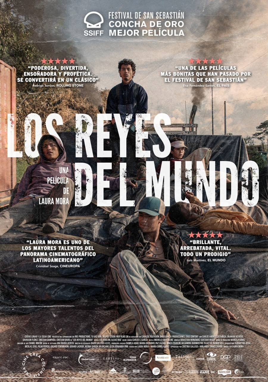 El Cineclube Entrecortiñas proyecta este  jueves “Los Reyes del Mundo” en A Illa