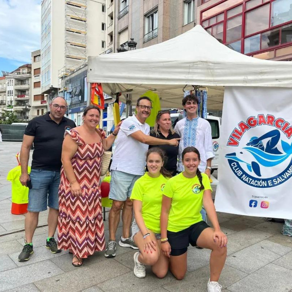 El Club de Natación Vilagarcía inicia el año con una renovación en su equipo directivo