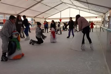 Pista hielo Ribeira