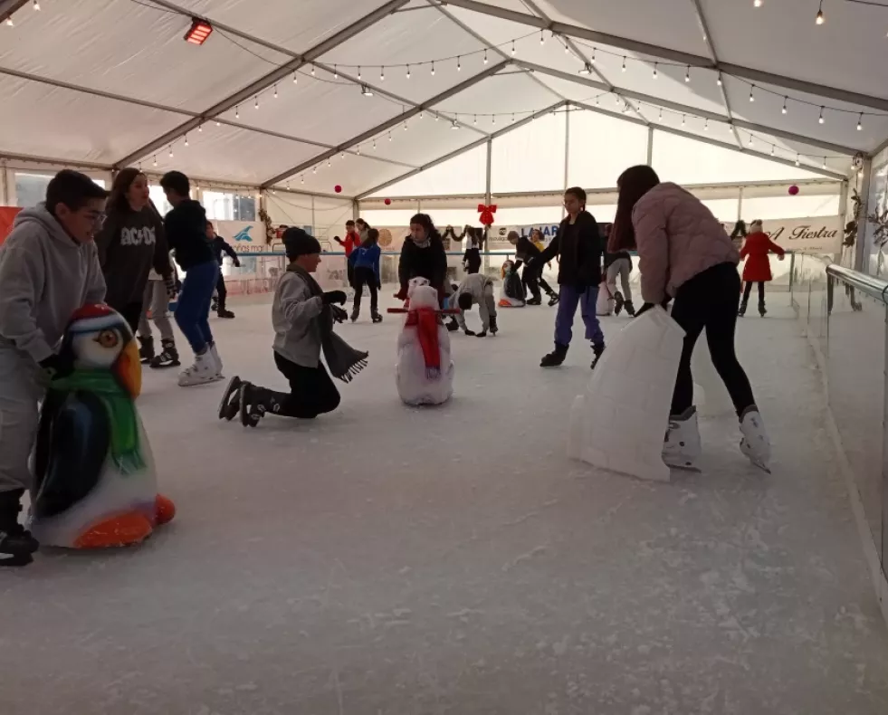 Pista hielo Ribeira