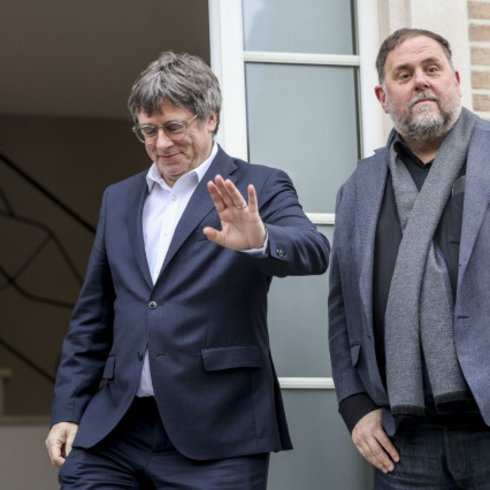 Puigdemont y Junqueras inician una etapa de deshielo con 