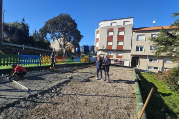 Obras parque infantil o grove