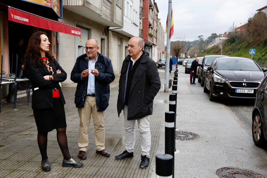 Pontecesures apuesta por conjugar la seguridad vial con la dotación de aparcamientos en la N-550