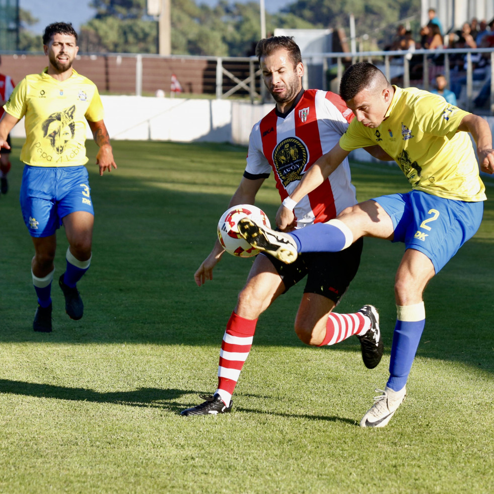 El Céltiga defenderá el domingo el liderato en Burgáns ante el Cambados