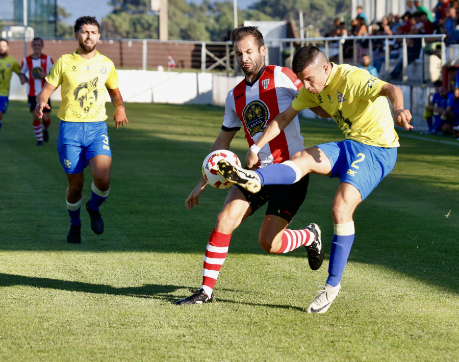 El Céltiga defenderá el domingo el liderato en Burgáns ante el Cambados