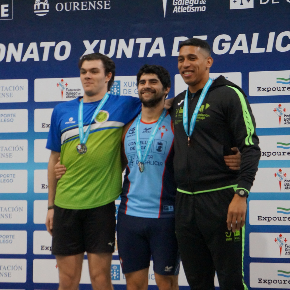 Xoel Otero se proclama subcampeón gallego en las pruebas combinadas