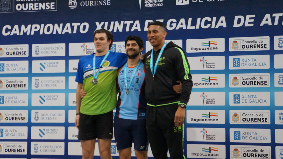 Xoel Otero se proclama subcampeón gallego en las pruebas combinadas