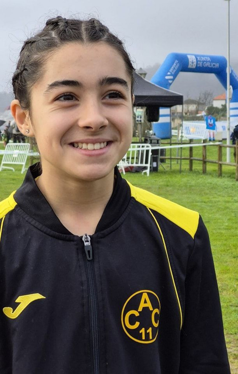 La atleta cambadesa Daniela Bayón Diz logra el cuarto puesto Sub 14 en A Pobra