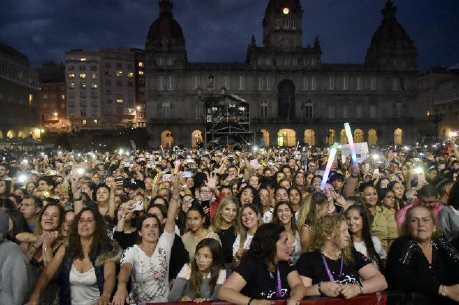 A Coruña tiene el escaparate más festivo