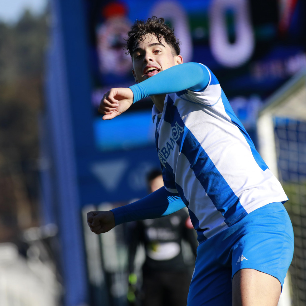 Rubén Fernández, el pichichi caldense de la División de Honor Juvenil