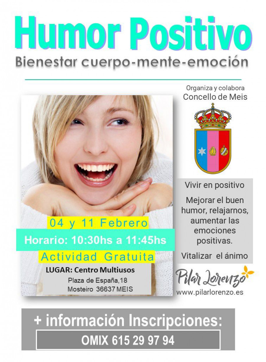 Meis organiza un taller gratuito de “Humor Positivo” para aumentar el bienestar