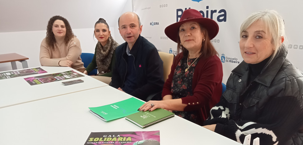 El auditorio de Ribeira albergará el 8 de febrero la Gala Solidaria “Mimarte contra o Cancro”