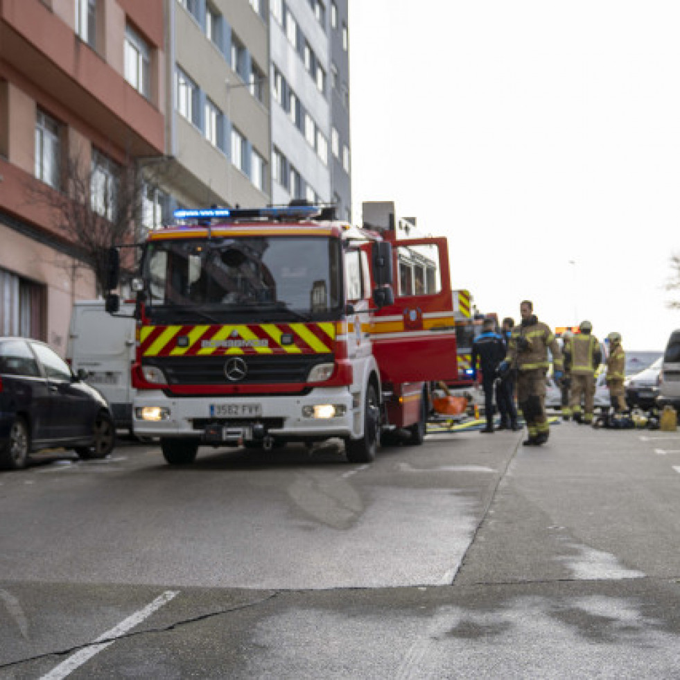 Muere en O Porriño una octogenaria tras arder su vivienda