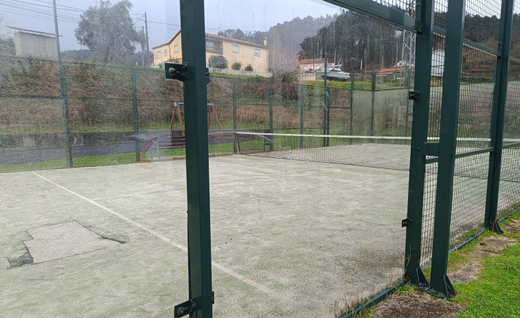 La pista de pádel de Catoira contará con un control de acceso domotizado