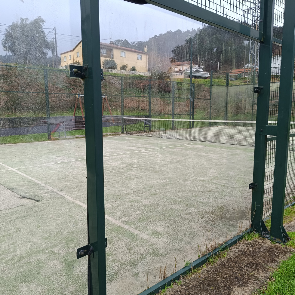 La pista de pádel de Catoira contará con un control de acceso domotizado